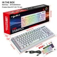 Gaming Laptop With Light Up Keyboard CHEEPUM Light up Keyboard Gaming Wireless Keyboard 2.4 Computer