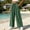#10Green, variant on Byworldtasic Cotton Linen Wide Leg Pants for Women Elastic Drawstring High Waist Trousers Lightweight Loose Fit Pants