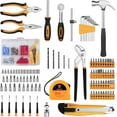 thumbnail image 5 of DEKO 196 Piece Tool Set General Household Hand Tool Kit with Rip Claw Hammer,Lineman's Plier, Measure Tape Rule & Plastic Toolbox Storage Case, 5 of 6