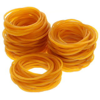 Thick Rubber Bands 1 Wide & 3 1/2 Long / Heavy Duty & Strong /100 Count /  Bag