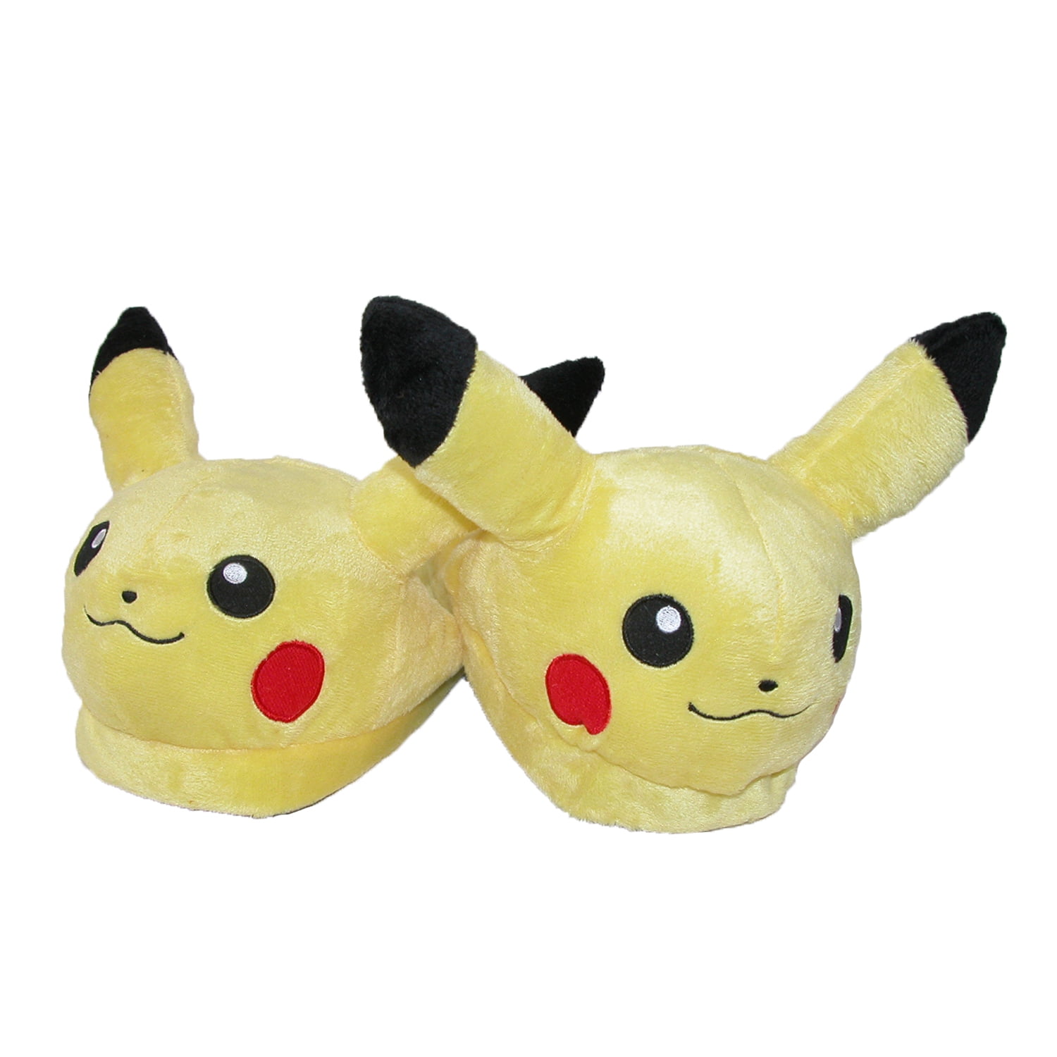 BioWorld Size Medium Pokemon Pikachu Plush Slide Slippers, Pikachu ...