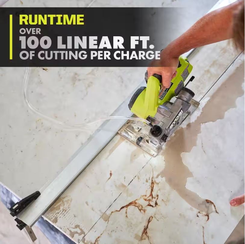 RYOBI - ONE+ HP 18V Cordless Handheld Wet/Dry Masonry Tile Saw (Tool Only)