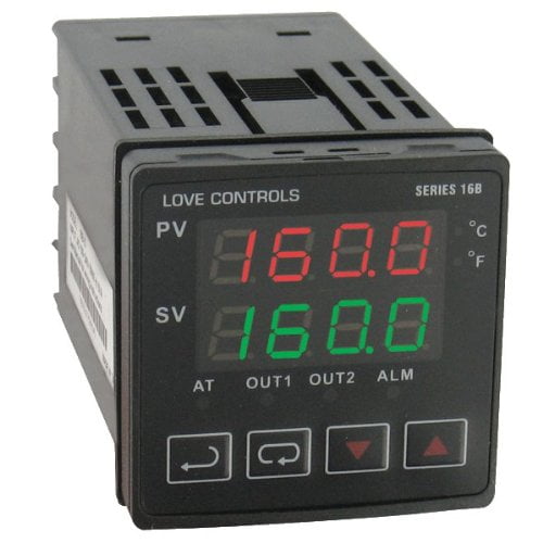Dwyer Instruments 16B-33 1/16 DIN Temperature Controller