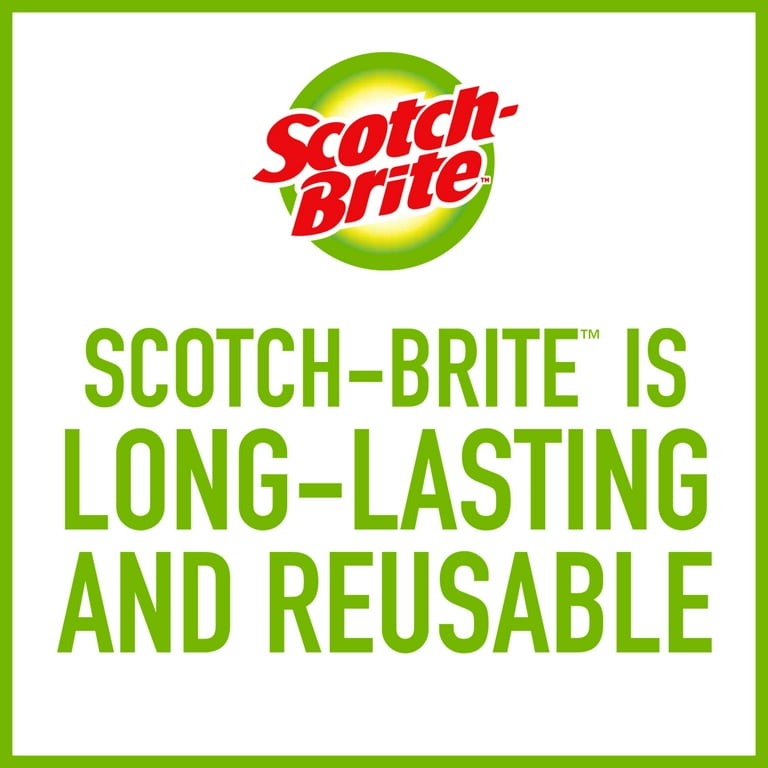 Scotch-Brite Heavy Duty Scour Pads, Scouring Pads for Kitchen and Dish  Cleaning, 21 Pads