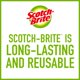 image 2 of Scotch-Brite Copper Coated Scouring Pads, 3 Count
