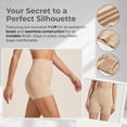 thumbnail image 6 of JQ 2Pack Seamless Boyshorts for Women Tummy Control Shapewear Shorts Anti-Odor Copper Yarn Lift Butt, 6 of 7