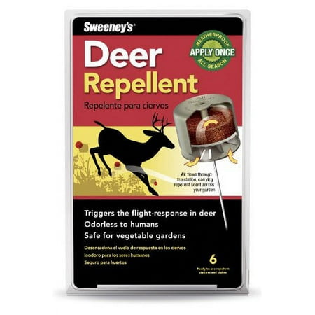 Sweeney's Odorless Deer Repellent, 6 Bait Stations