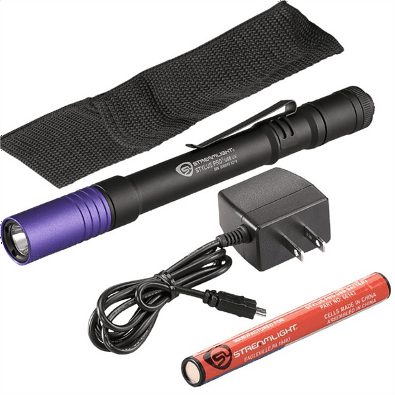 Streamlight Stylus Pro USB UV Ultraviolet LED Compact Penlight/Flashlight - 66148