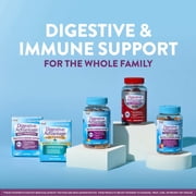 Digestive Advantage Daily Probiotics For Women And Men, Gut Health, Natural Fruit Flavors, 80 Gummies