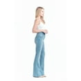 thumbnail image 3 of 1822 Denim Fabie High-Rise Fit & Lift Shapewear Flare Jeans: Exquisite Premium Denim, Classic Flare Silhouette, True-to-Size Sophisticated Style for Eye-Catching Elegance, 3 of 8