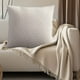 thumbnail image 1 of Funda de Almohada Plisada de Terciopelo Liso | Funda de Cojín Acolchada de 45 X 45 Cm para Sofá, Cabecero y Soporte Lumbar | Terciopelo Pv Suave con Cremallera Oculta para Decoración Del Hogar y La O, 1 of 7