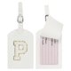 thumbnail image 1 of Etiquetas de Equipaje Iniciales Uxcell para Maletas [2PCS] - Etiqueta de Identificación de Equipaje - [Cuero PU - Letra P] Monogramada, 1 of 7