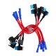 thumbnail image 3 of CRAFTHROU 6Ud Fusible Soporte Plano Rojo Para Con Cable Para Uso Con Fusibles De 5A, 3 of 7