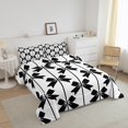 thumbnail image 3 of Erosebridal Teens Cute Bowknot Bedding Queen Comforter Set, Cartoon Down Comforter, Princess Style Decor, Reversible 3pcs, 3 of 7