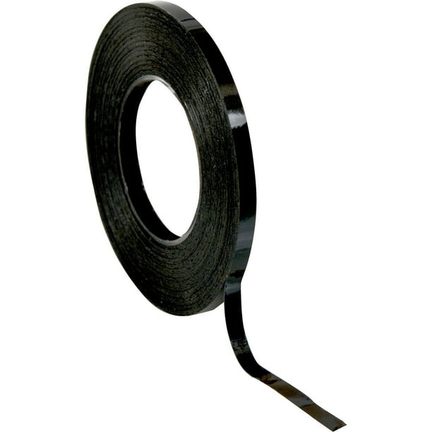 Chartpak Black Glossy Graphic Tape 1 8 X 32 4in