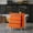 orange color, variant on Heavy Duty Rolling Tool Chest Organizer – 5 Lockable Drawers, Detachable Top Cabinet, Ball-Bearing Slides, Mobile Metal Toolbox Cart for Garage & Workshop – Secure Storage – Black + Red