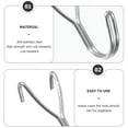 thumbnail image 3 of 20pcs Pegboard Hook Key Hanger 2.5cm Hole Distance Peg Board Organizer Hook, 3 of 8