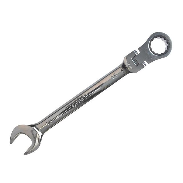 Faithfull Flex Head Ratchet Combination Spanner