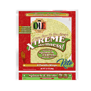 Ole Xtreme Wellness Spinach & Herbs 8 Tortilla Wraps