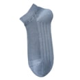thumbnail image 2 of Ankle Socks for Mens- Ultra Thin Breathable Sport Socks - Athletic, Running, Low Cut Blue One Size, 2 of 5