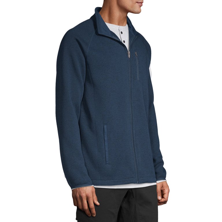 George Men's Full-Zip Sweater Fleece, Up to Size 5XL - Walmart.com