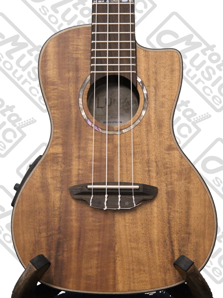 2022特集 Luna High Tide Koa Acousticelectric Soprano Ukulele With Preamp And Gig Bag， Blogknakjp 1330