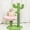 Cactus, variant on Cat Scratching Post, Cat Scratcher Kitten Scratch Post,Sisal Rope for Indoor Cats, Claw Scratcher for Indoor Cats and Kittens (Catnip Ball)