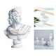 thumbnail image 4 of Estatua de busto clásico, réplica de escultura griega, de personaje, decoración para el hogar y la Oficina Apolo Sunnimix Figura de mitología griega, 4 of 8