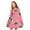 melon d\'eau Rouge, variante sur WEAIXIMIUNG Robes Blanches pour Adolescents, Robe de Fête à Manches Longues pour Enfants, Filles, Arbres de Noël, Imprimé Cerf, 8-9 Ans