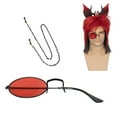 thumbnail image 2 of Kit de accesorios para gafas: cadena a juego para cosplayers, fiestas, Halloween y eventos temáticos., 2 of 4