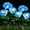 Blue, variant on Yonrjhukm Solar Garden Stake Lights, Wireless Landscaping Lights, Color Changing Decorative Lighting, Waterproof Outdoor LED Lights for Yard, Garden, Flowerbed, Easy Installation, Energy Efficient