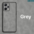 thumbnail image 1 of Funda Cuero Gamuza Para POCO X5 5G Case Toque Cómodo Anti-huella digital Botones a prueba de golpes Presione fácilmente Proteger la cámara Proteger la pantalla Anti-caída Borde de TPU suave X5 Pro Gao Jiahui unisex, 1 of 2