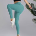 thumbnail image 5 of REALiKUN Scrunch Workout Leggings for Women High Waisted Butt Lifting V Back Waist Seamless Gym Yoga Leggings, 5 of 5