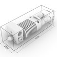thumbnail image 2 of Kit extrusor MK8 2 en 1 out Dual Hotend para impresora 3D Ender-3/CR-10 (24V), 2 of 6