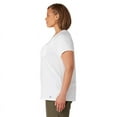 thumbnail image 3 of Dickies Women's Plus Cooling Short Sleeve Pocket T-Shirt, White, 2PS, 3 of 4