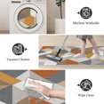 thumbnail image 6 of IsecretJoy Washable Kitchen Rugs Sets of 3, Non Slip Kitchen Mats for Floor Waterproof & Stain Resistant Runner Rug for Kitchen, Laundry Room, Hallway, 6 of 11