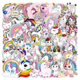 thumbnail image 2 of Stickers, 50 pack - Unicorn doodle stickers, 2 of 5