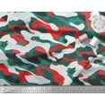 thumbnail image 2 of Soimoi Poly Georgette Fabric Two Tone With White Camouflage Print Sewing Fabric Yard 42 Inch Wide, 2 of 3