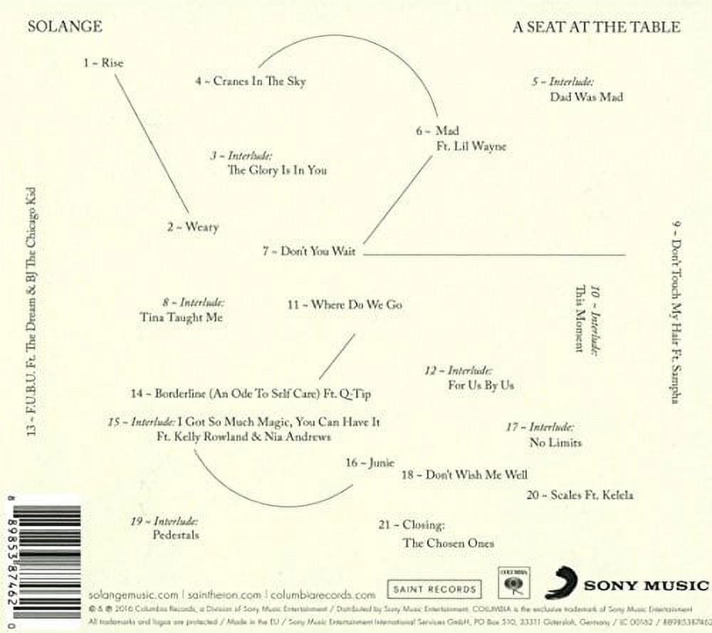 Solange - A Seat At The Table - Music & Performance - CD - Walmart.com