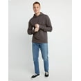 thumbnail image 7 of Hanes Men's T-Shirt Hoodie Garment Dyed Cotton Long Sleeve Jersey Tee sz S-3XL, 7 of 7