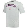 thumbnail image 2 of Men's Profile Black/Heather Gray Los Angeles Angels Big & Tall T-Shirt Combo Pack, 2 of 5