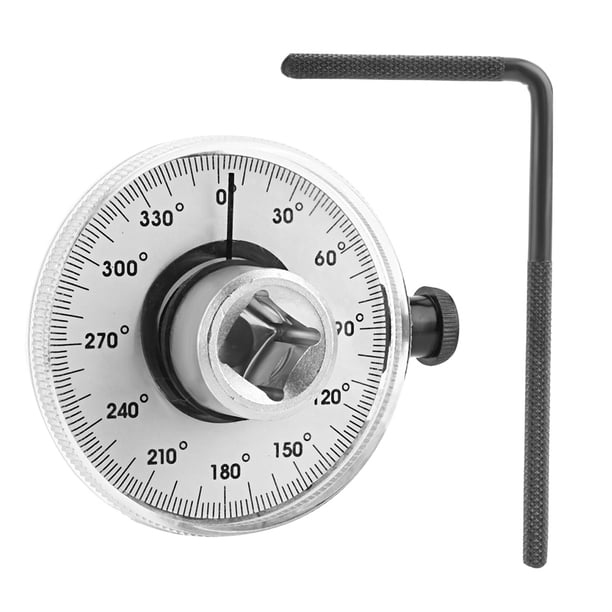Kit de herramientas de medición de trinquete de rotación de ángulo de coche, llave dinamométrica de 1/2 pulgadas