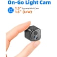 thumbnail image 3 of Tigebraver Upgraded Mini Camera With 30-Day Battery Life, Wireless Hidden Camera 1080P HD, AI Motion Detection, Auto Night Vision, WiFi Pet & Baby Monitor For Home Office Security, Free Cloud Storage, 3 of 7