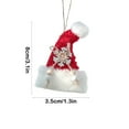 thumbnail image 6 of RXMEKW Personalized Christmas Ornaments Christmas Hat Decoration, Christmas Tree Decoration, Red Christmas Decoration, Holiday Gift, Suitable for Living Room, Kitchen, and Bedroom Decoration, 6 of 6