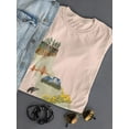 thumbnail image 3 of Illustrated State California T-Shirt Women -Jacob Green Designs, Female Large, 3 of 4