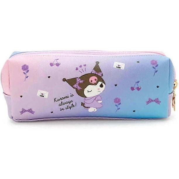 2026 Pencil Case Bag Cosmetic Bag Box Cute Anime Cosmetic Bag Double Layer Stationery Pencil Case For Teenage Students