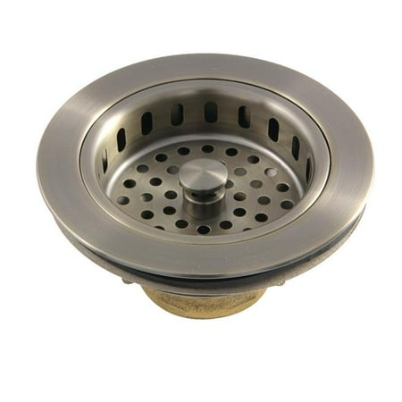 

Kitchen Sink Basket Strainer Antique Brass