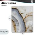 thumbnail image 4 of Stupell Industries Contemporary Golden Marble Flow Canvas Art, 16 x 20, by Svetlana Aleynikova, 4 of 8