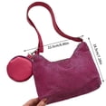 thumbnail image 3 of FeiraDeVaidade Rhinestone Crossbdoy Bag Women Portable Fashion Clutchshoulder Bag With Coin Purse, 3 of 7