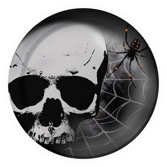 Creative Converting 8 Count Skull Terror Paper Dessert Plates